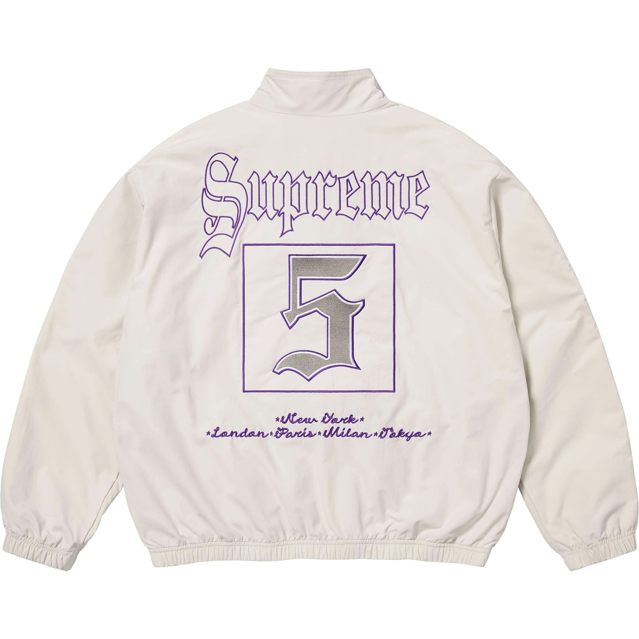 Supreme Old English Corduroy Varsity Jacket (SS18) - $198