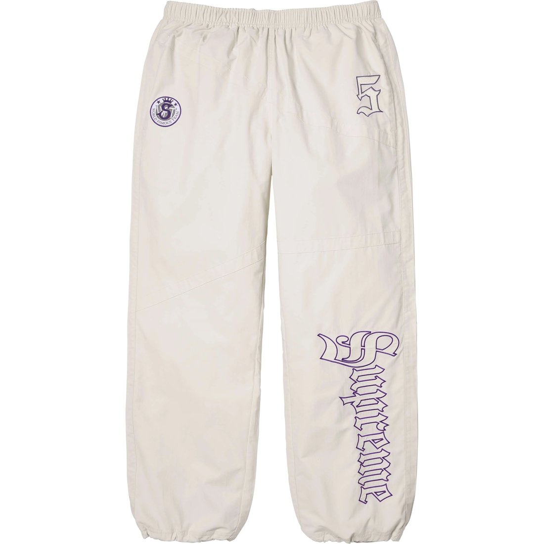 Supreme Old English Track Pant (SS25) - White - $148