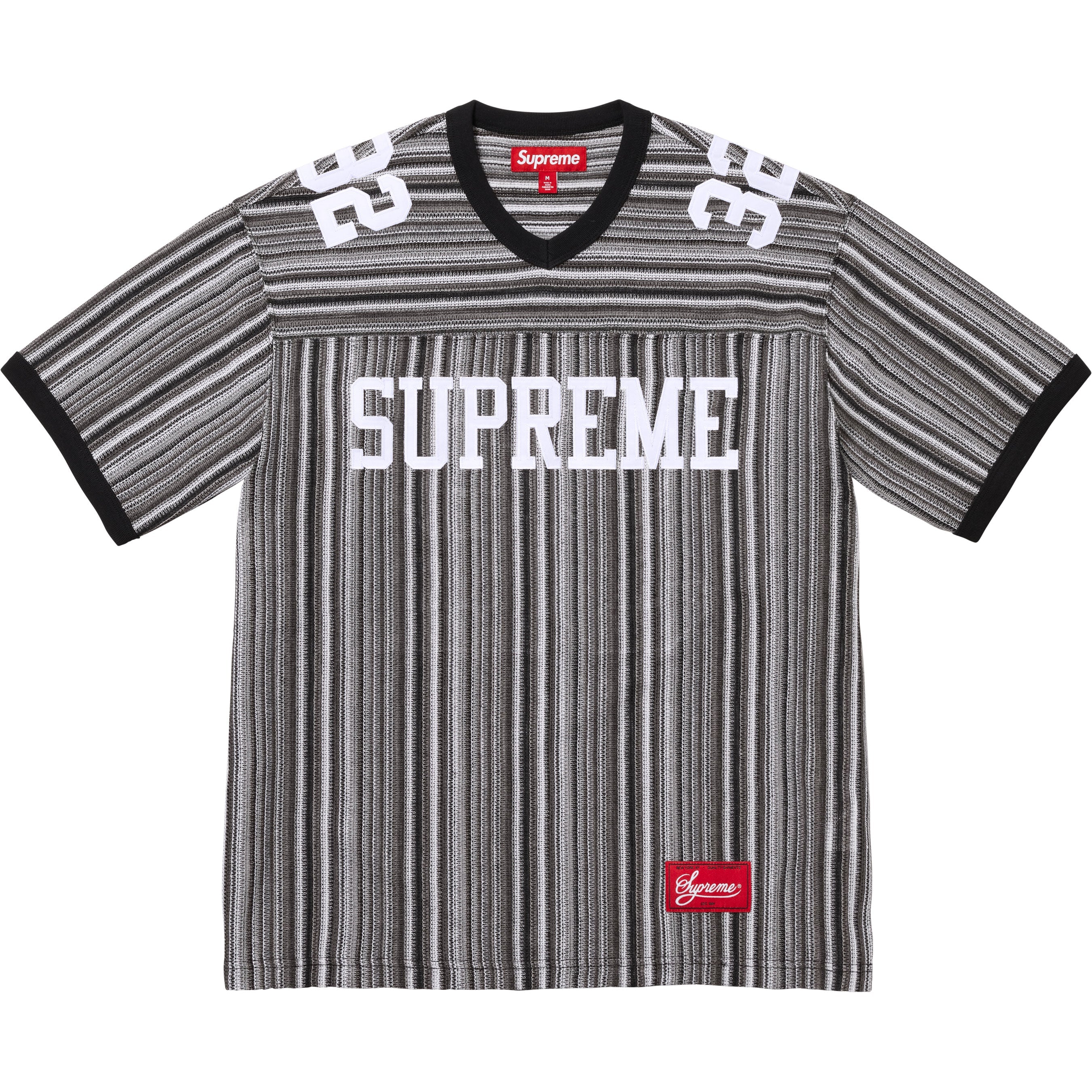 Supreme Open Knit Football Top (SS25) - $128