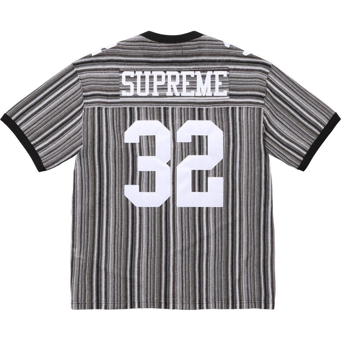 Supreme Open Knit Football Top (SS25) - Black - $128