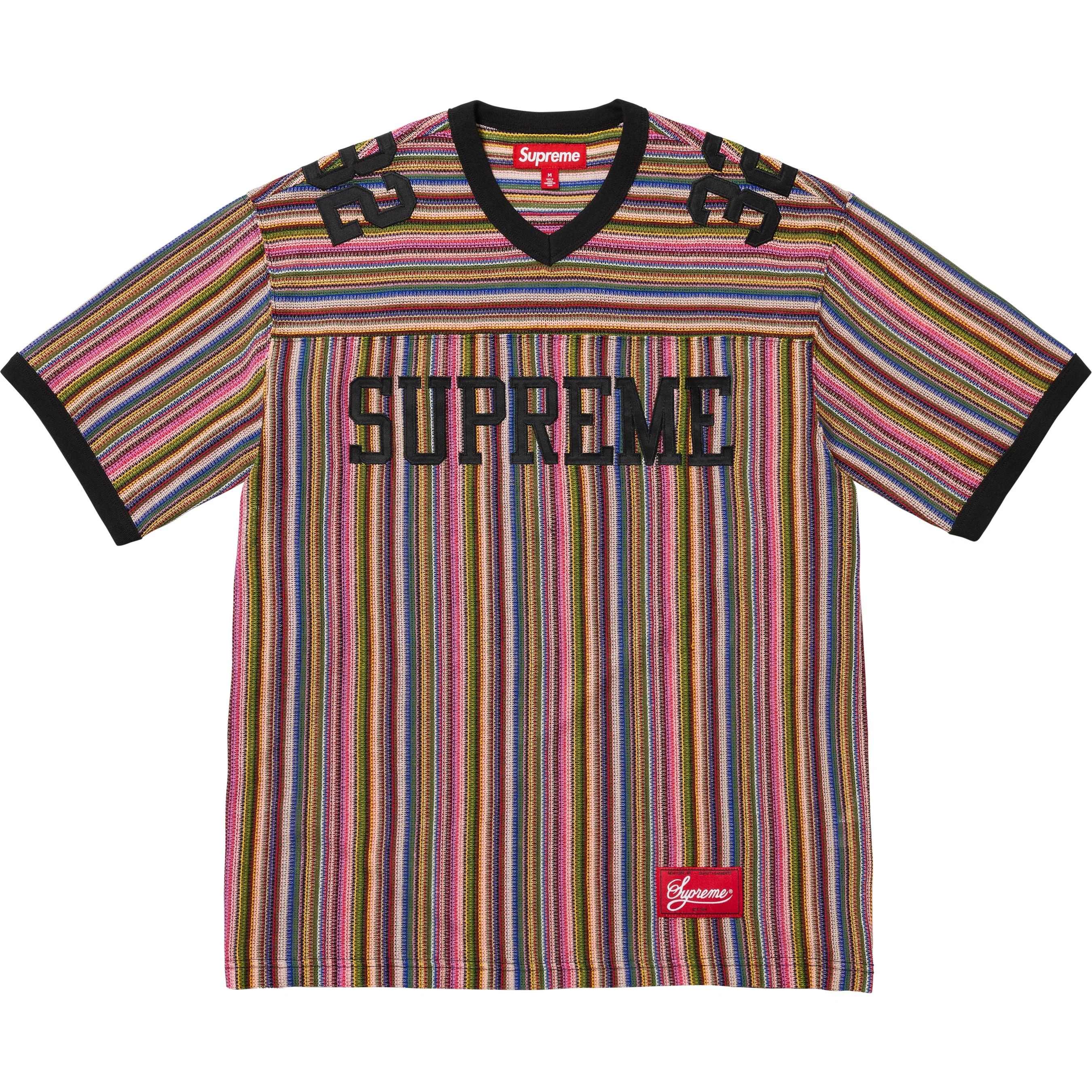 Supreme 99 L/S Football Top Stone 2XL FTP Logo SS24 Ships