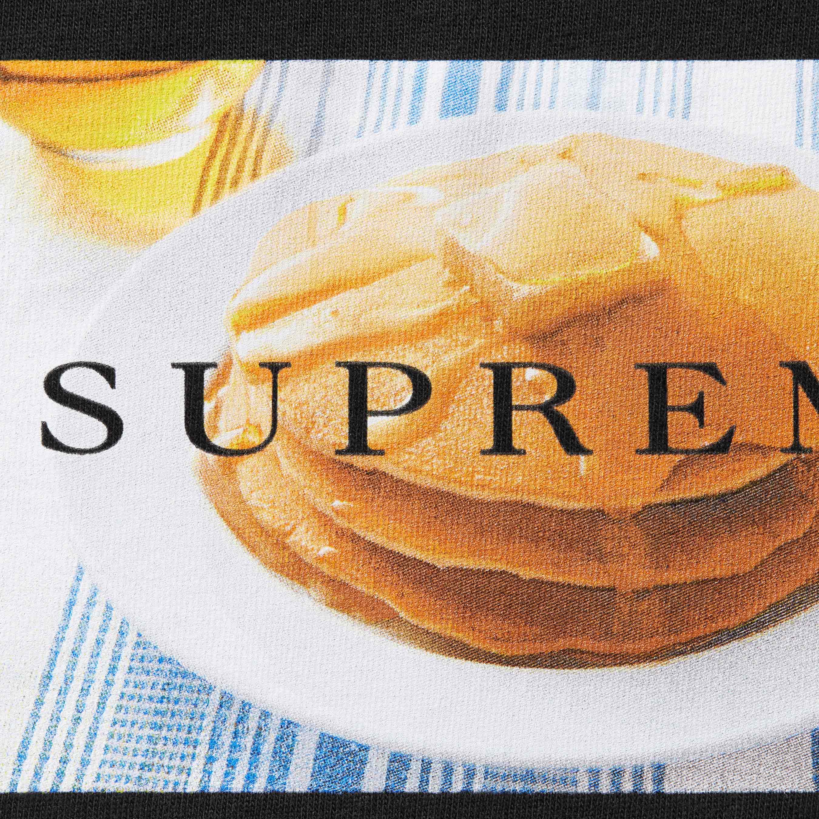 新品】 Supreme 25SS Pancakes Tee 黒 L - メルカリ