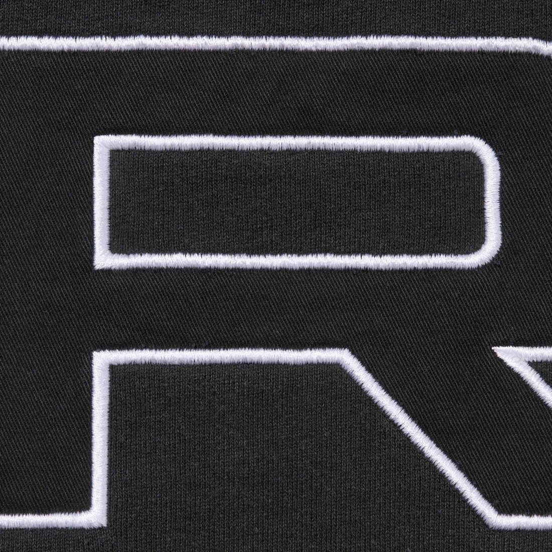 Supreme Paneled Hooded Sweatshirt (SS25) - Black - $168