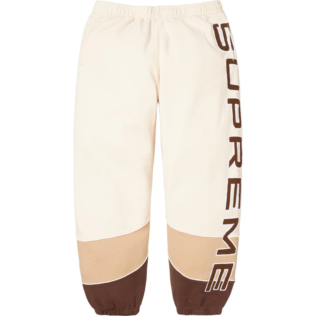 Supreme Paneled Sweatpant (SS25) - Natural - $168