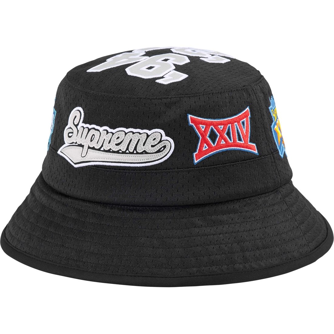 Supreme Playoffs Mesh Crusher (SS25) - Black - $60