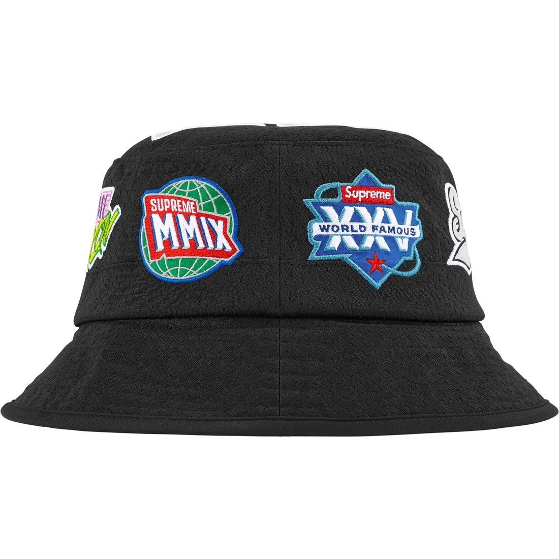 Supreme Playoffs Mesh Crusher (SS25) - Black - $60