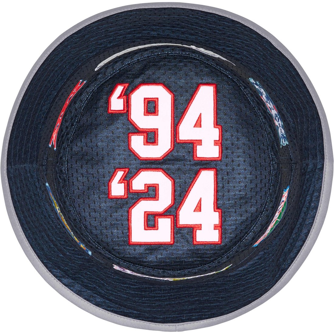 Supreme Playoffs Mesh Crusher (SS25) - Navy - $60