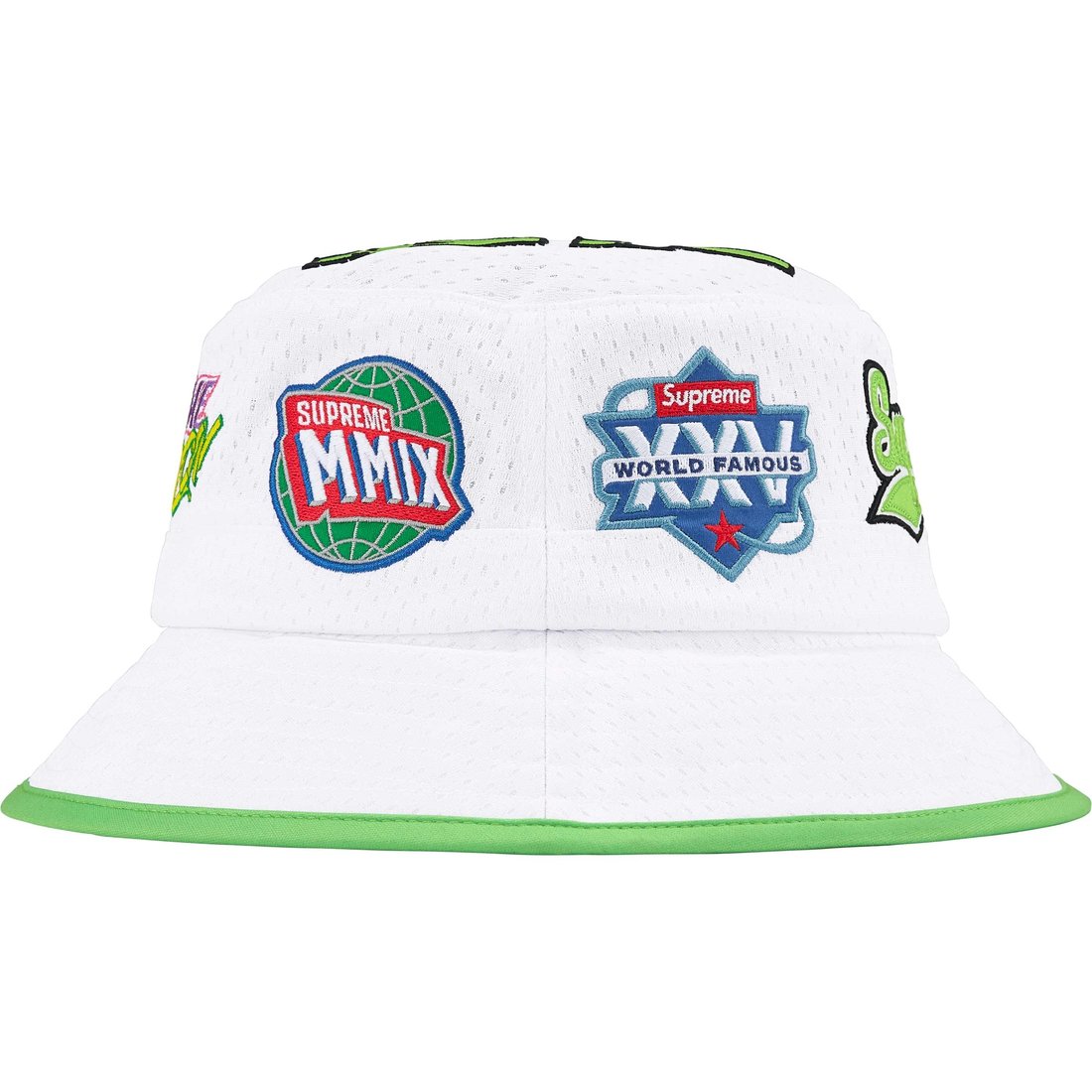 Supreme Playoffs Mesh Crusher (SS25) - White - $60