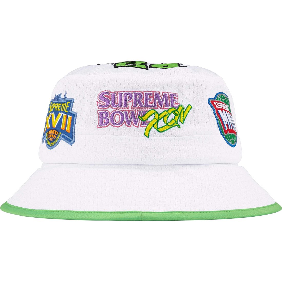 Supreme Playoffs Mesh Crusher (SS25) - White - $60