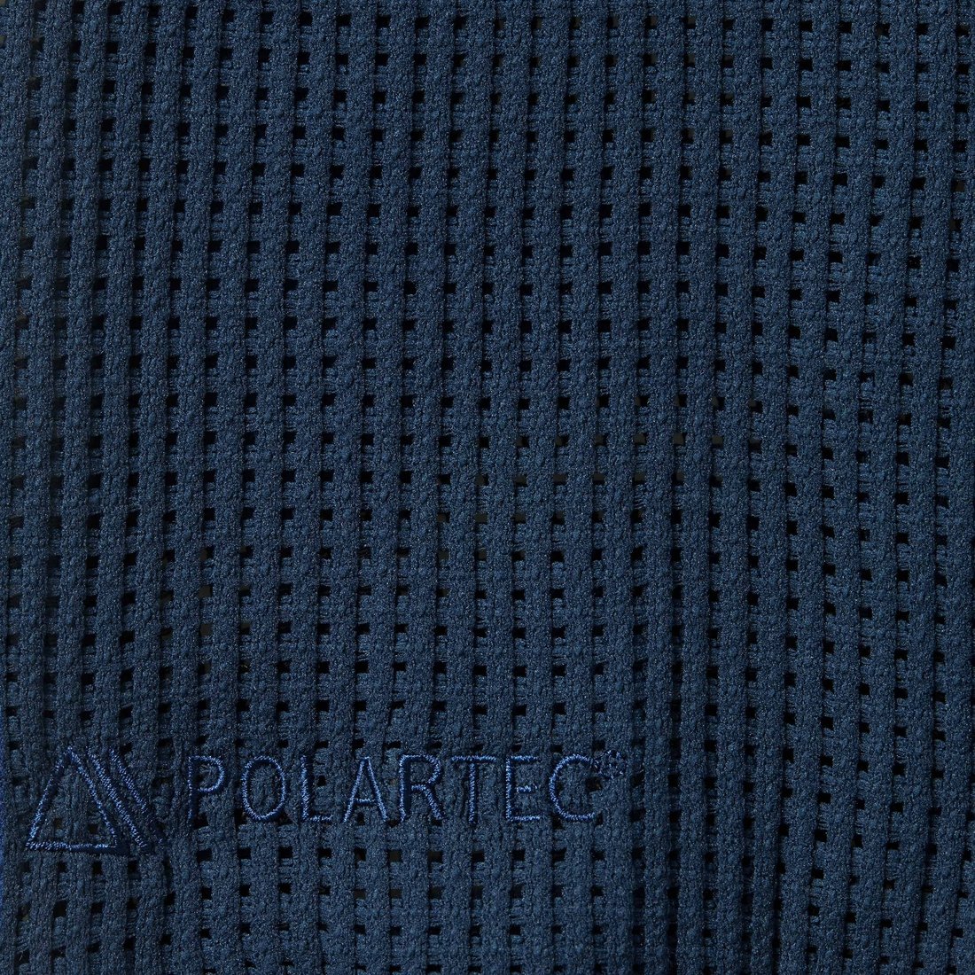 Supreme Polartec Mesh L S Football Top (SS25) - Navy - $118