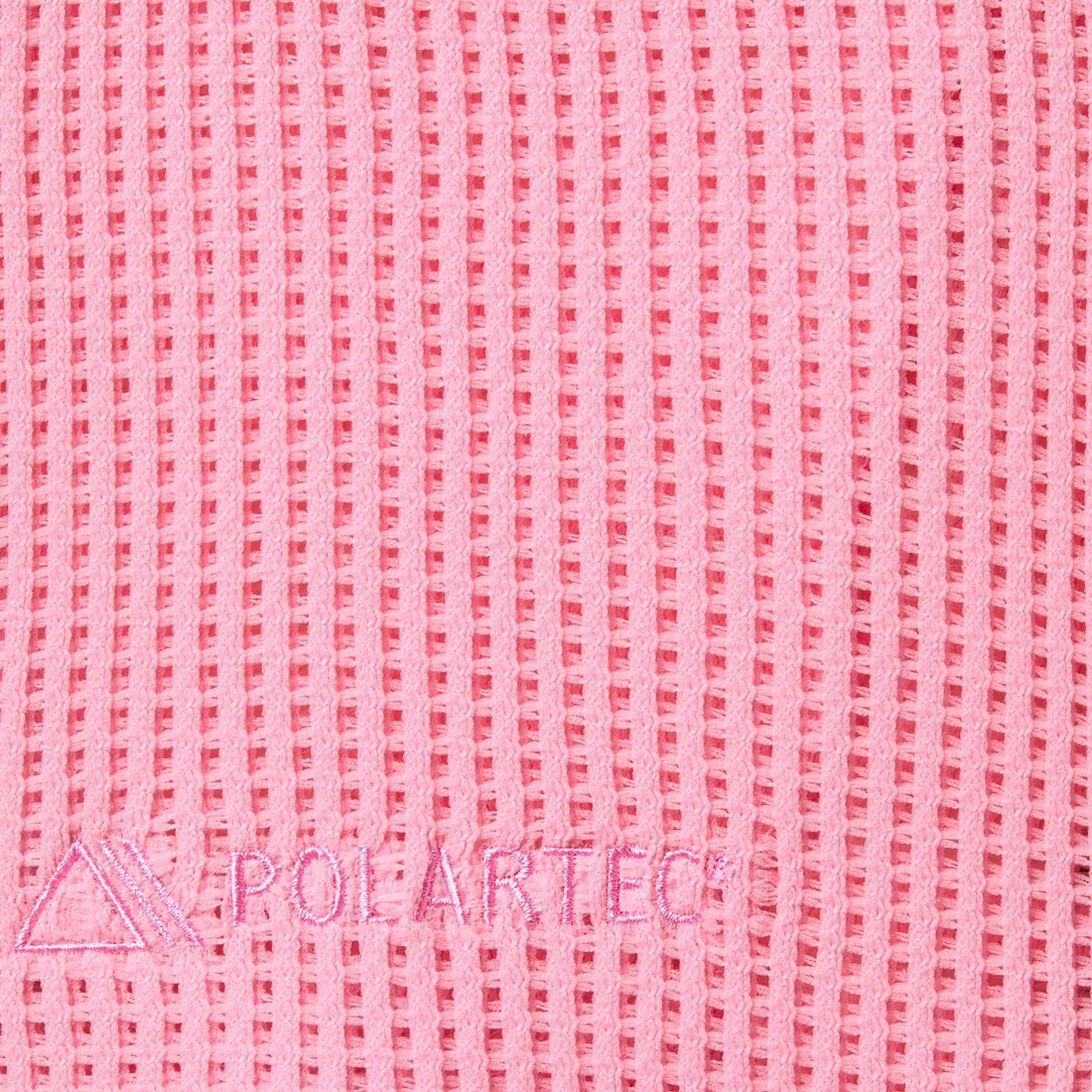 Supreme Polartec Mesh L S Football Top (SS25) - Pink - $118
