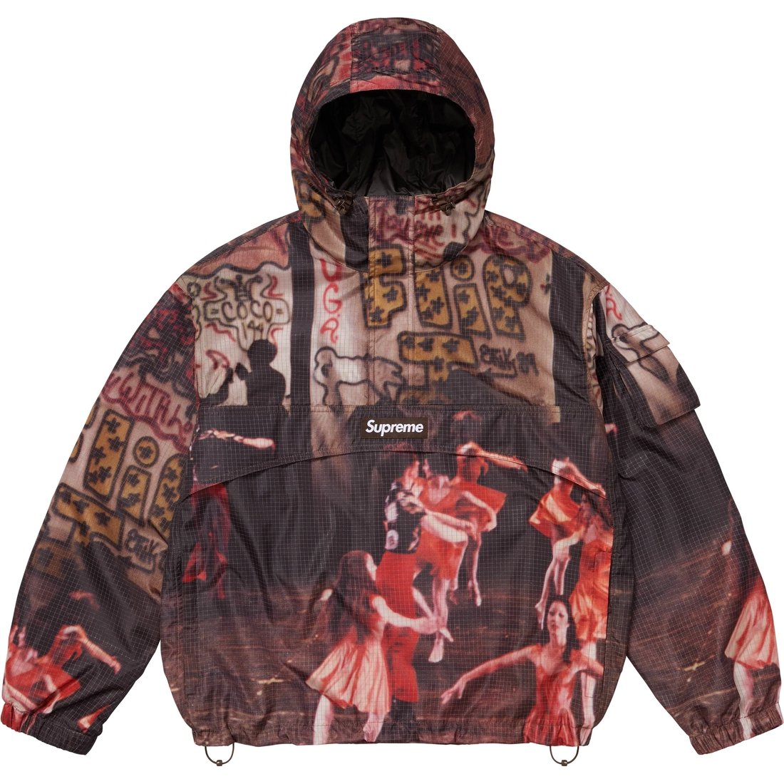Supreme Reflective Ripstop Anorak (SS25) - Multicolor - $198