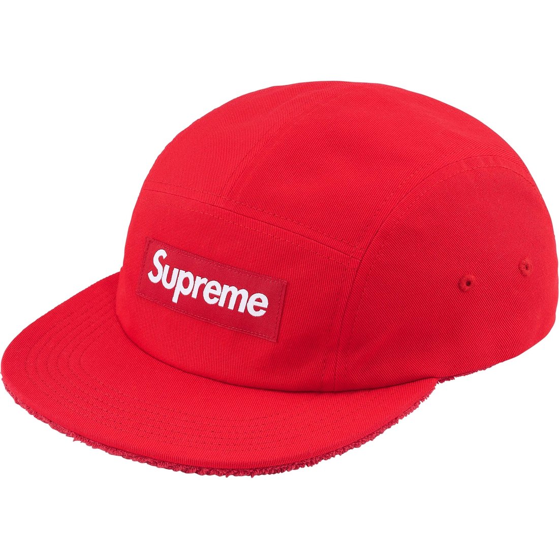 Supreme Reversible Terry Camp Cap (SS25) - Red - $54