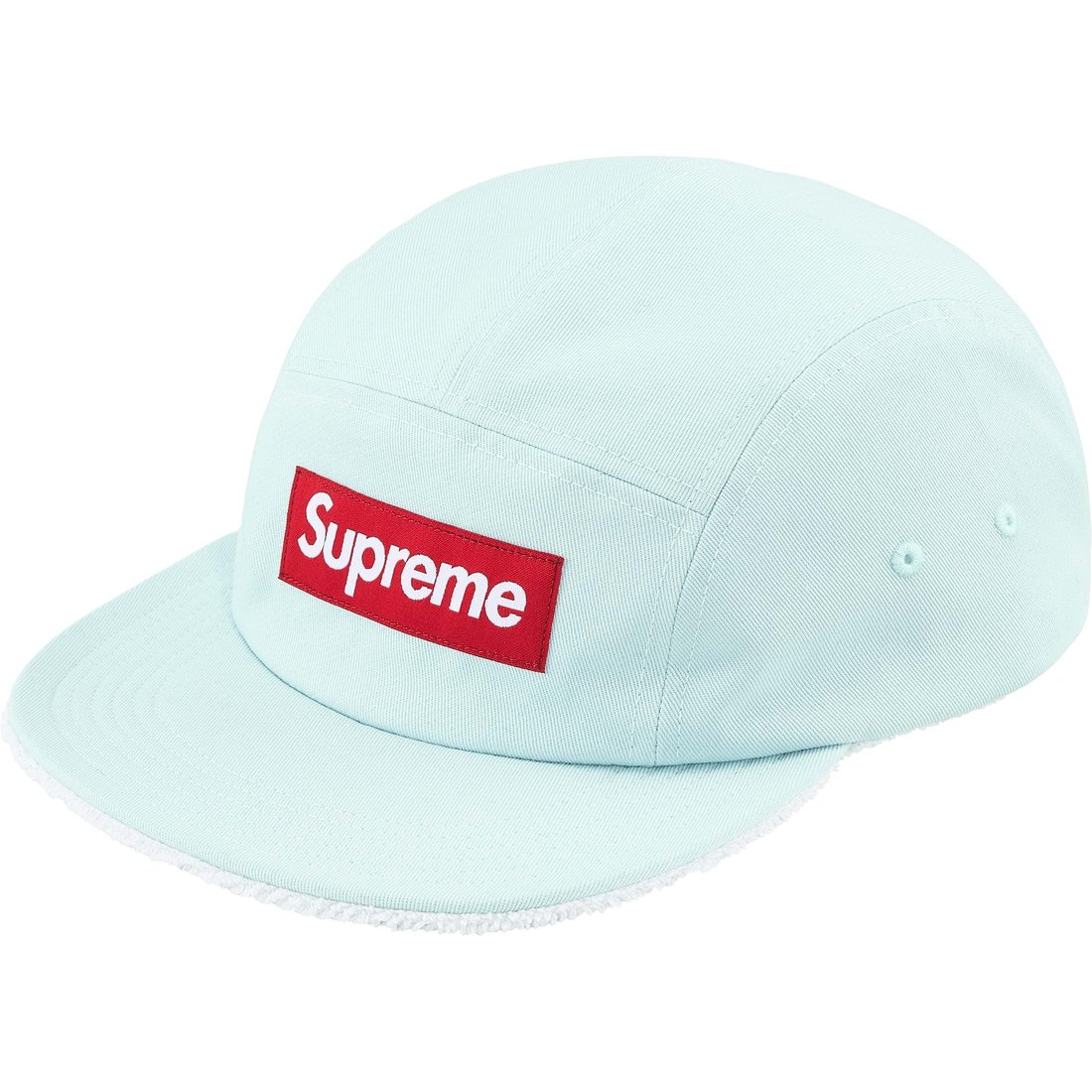 Supreme Reversible Terry Camp Cap (SS25) - White - $54