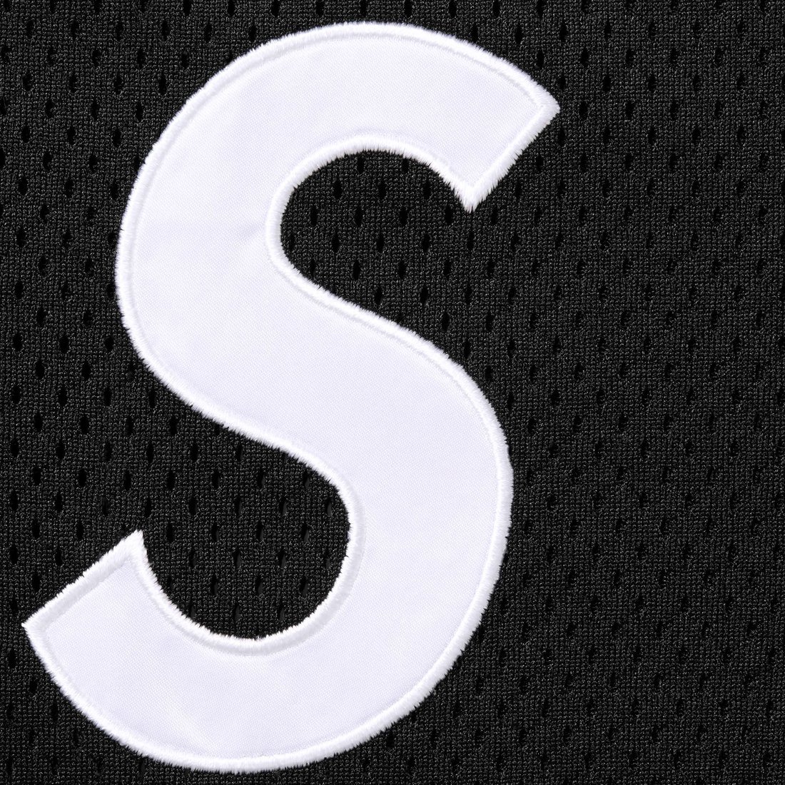 Supreme S Logo Baseball Henley (SS25) - Black - $118