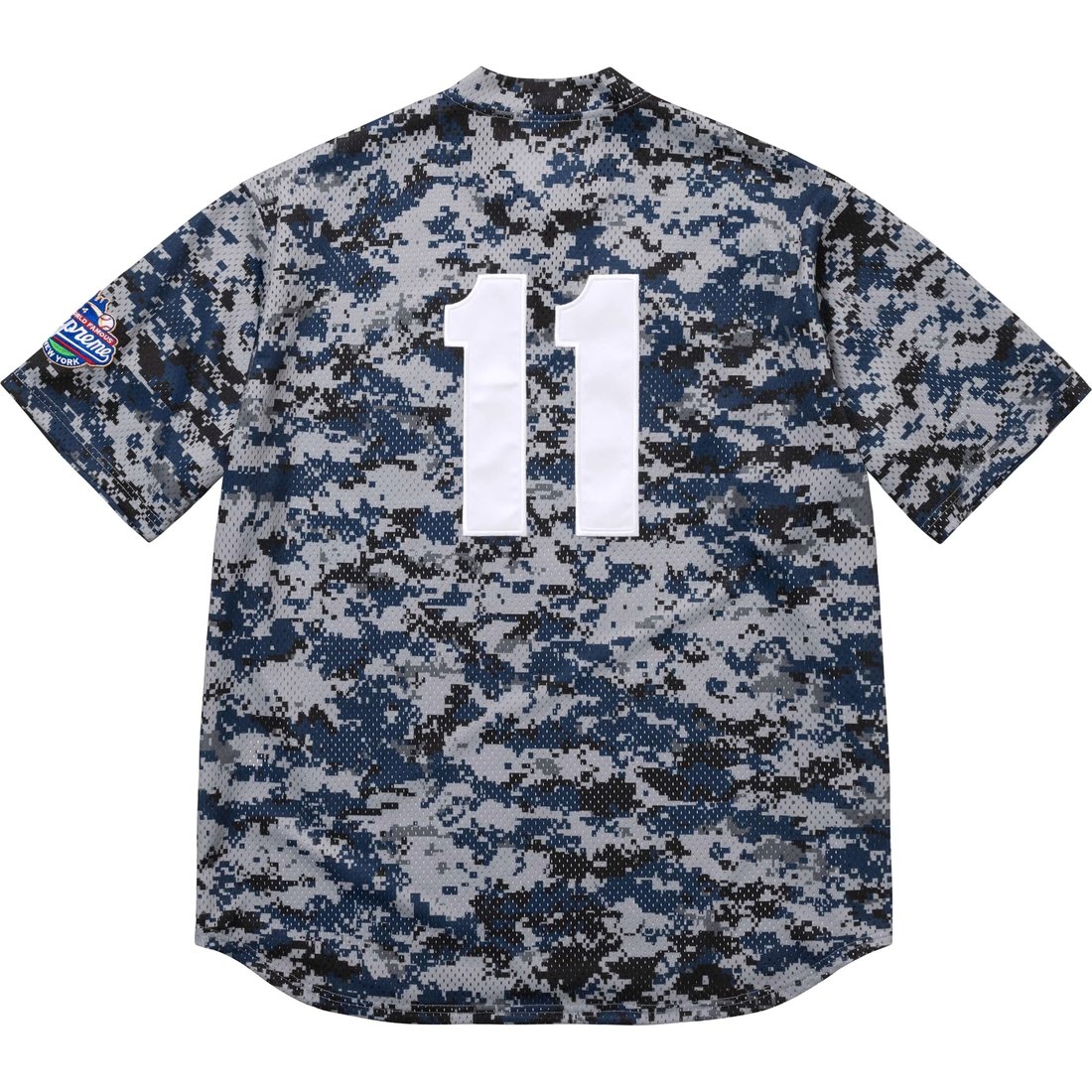 Supreme S Logo Baseball Henley (SS25) - Digi Camo - $118