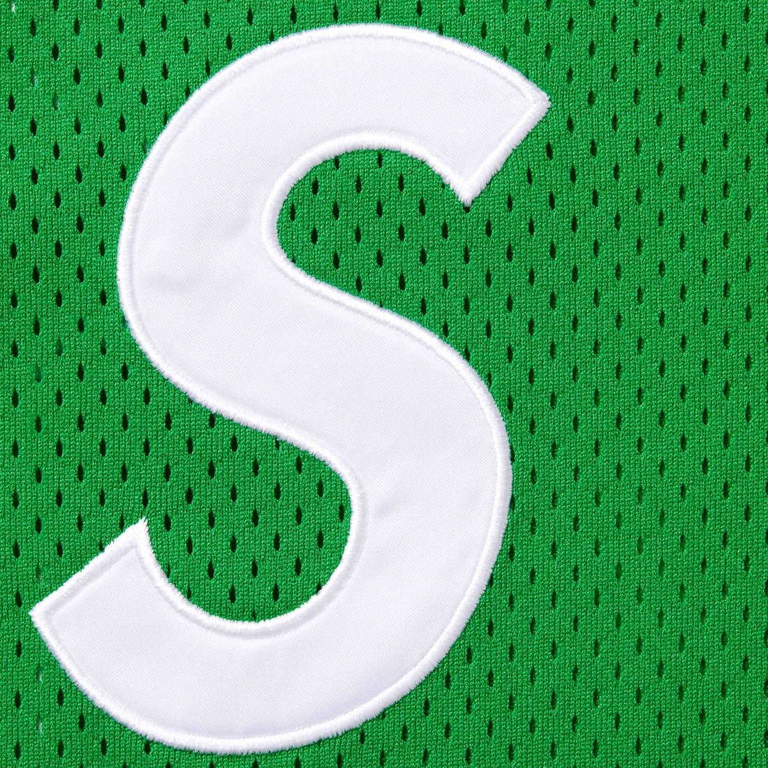 Supreme S Logo Baseball Henley (SS25) - Green - $118