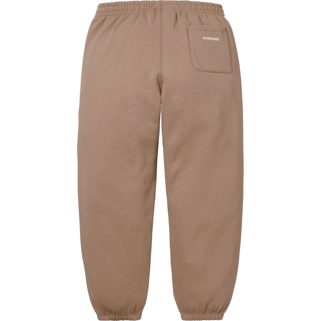 Supreme S Logo Sweatpant (SS25) - Dusty Brown - $158