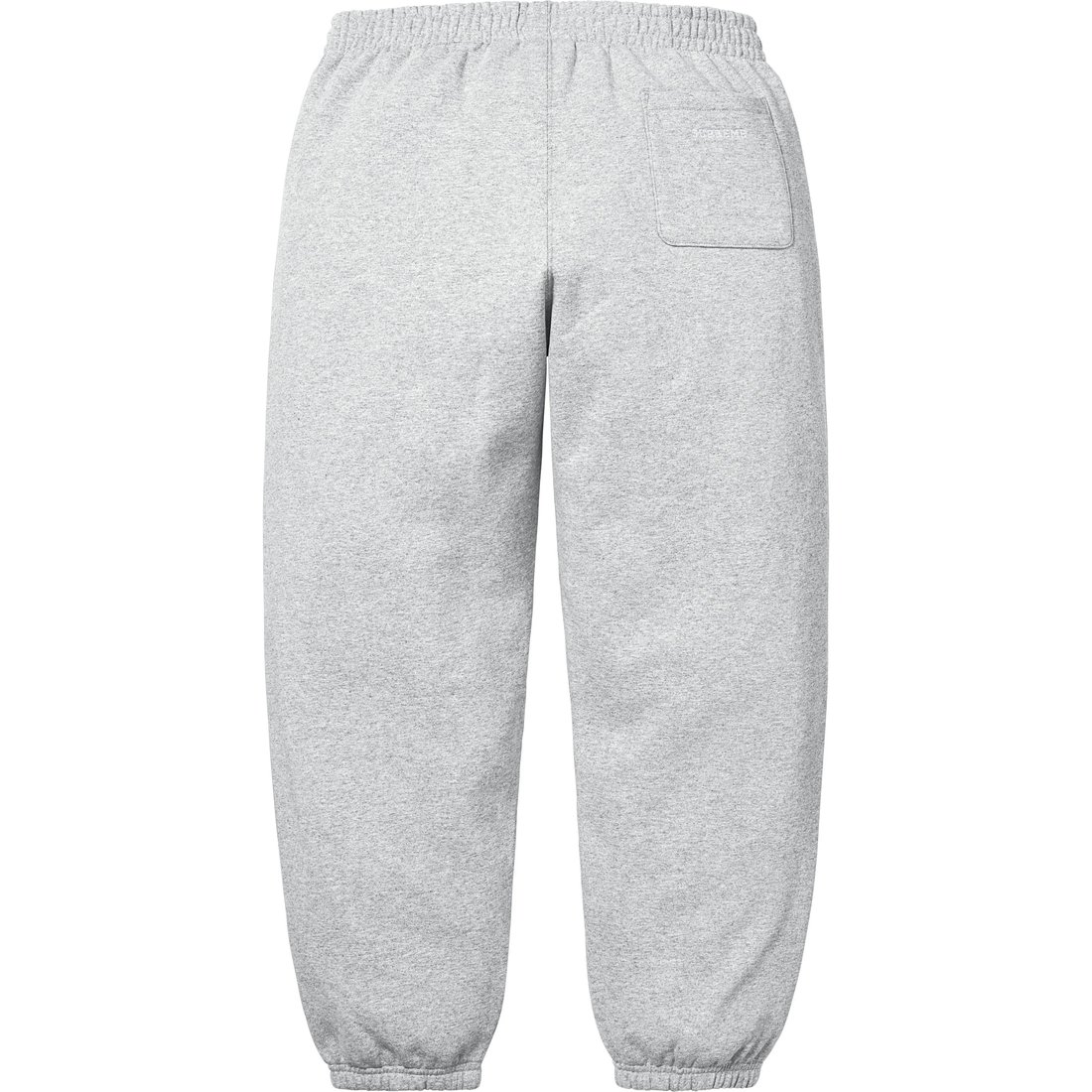 Supreme S Logo Sweatpant (SS25) - Heather Grey - $158