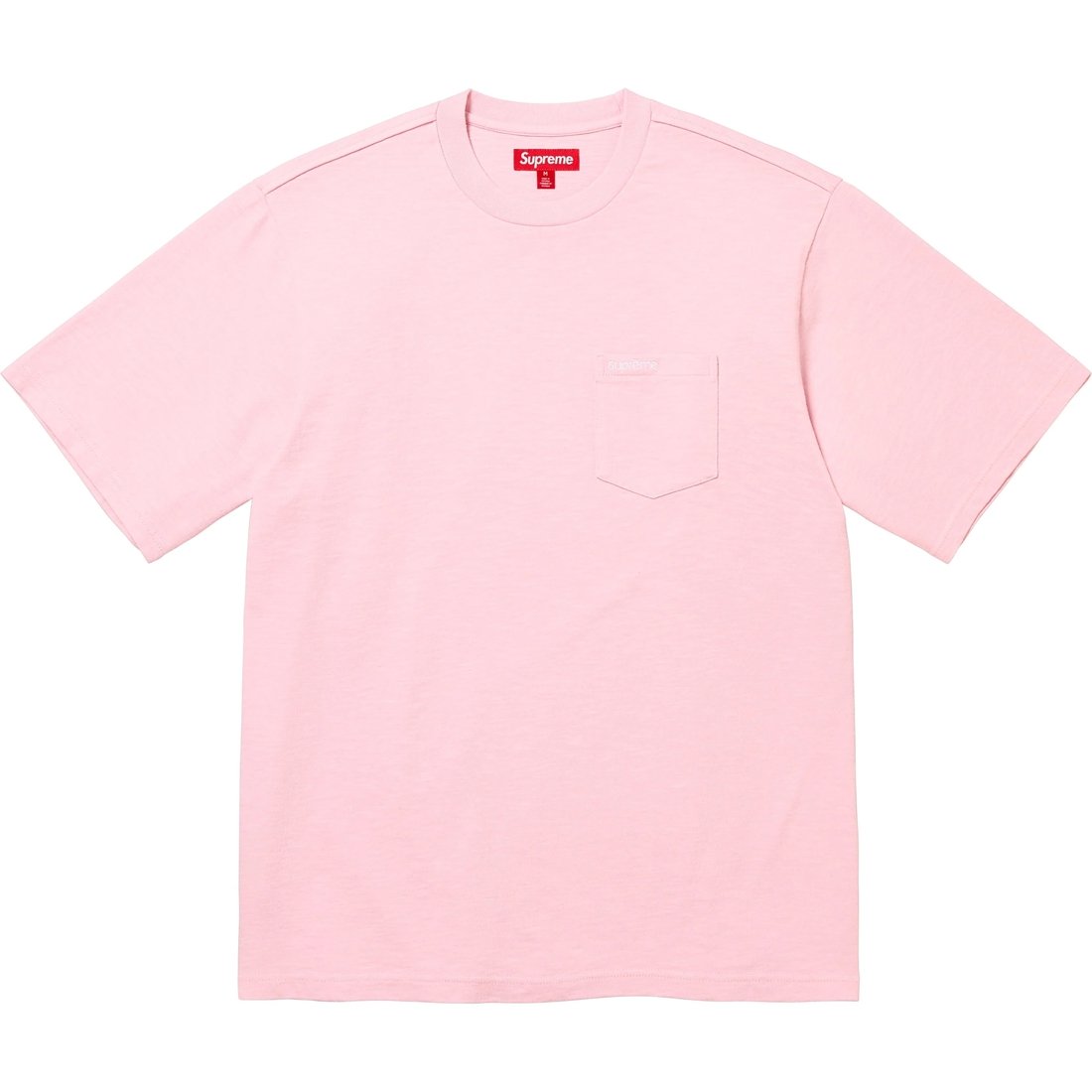 Supreme S S Pocket Tee (SS25) - Light Pink - $60
