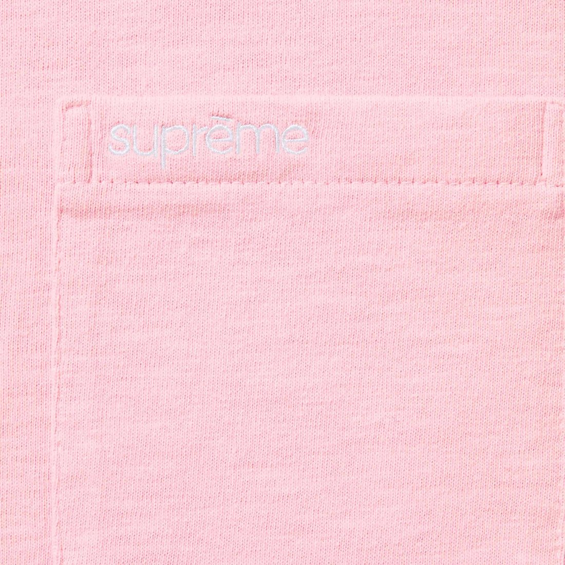 Supreme S S Pocket Tee (SS25) - Light Pink - $60