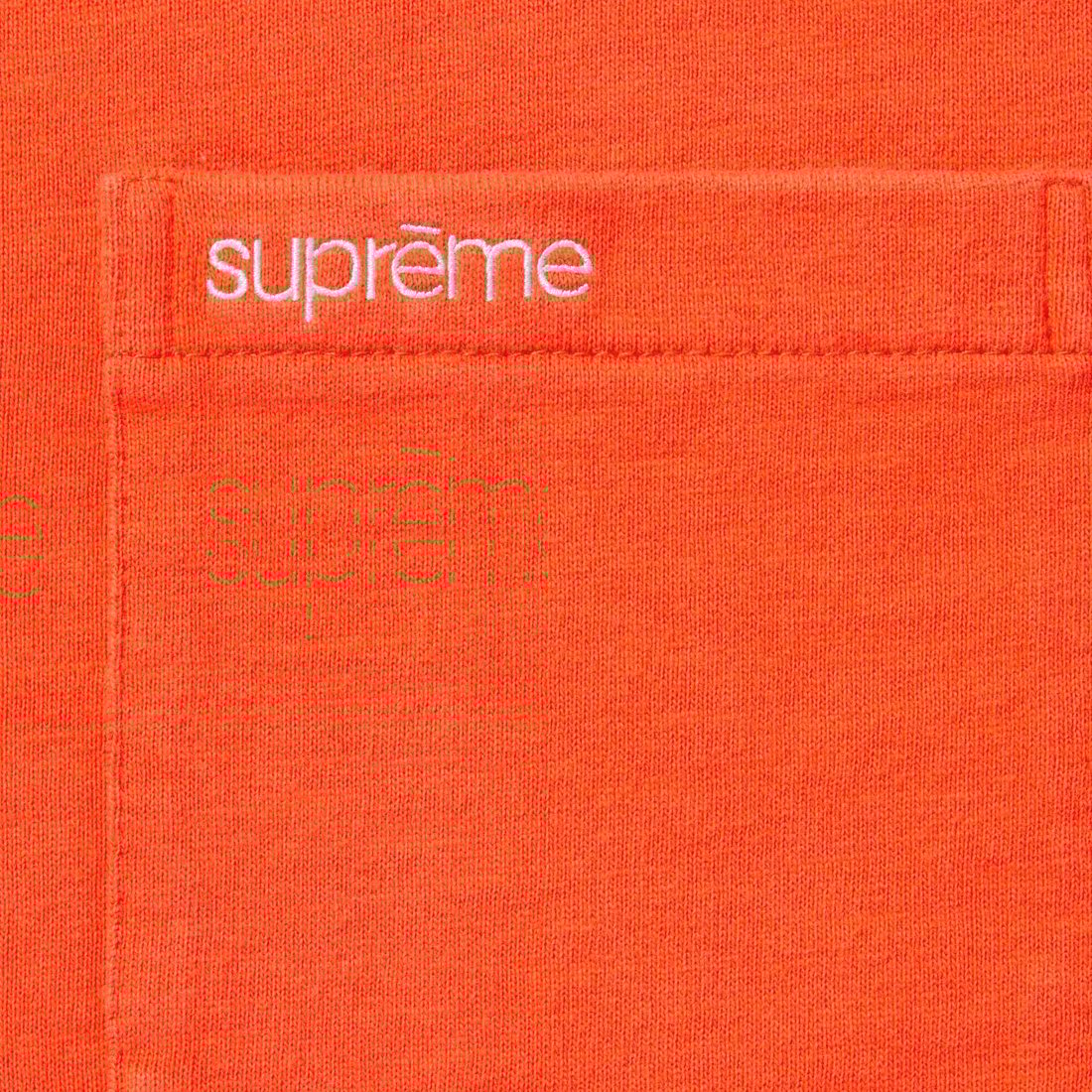 Supreme S S Pocket Tee (SS25) - Orange - $60