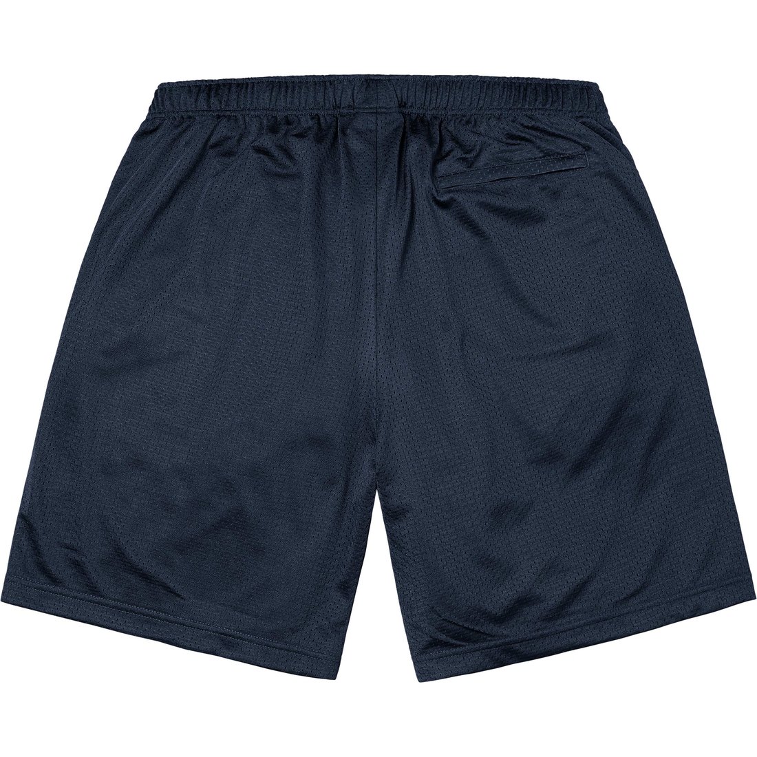 Supreme Small Box Baggy Mesh Short (SS25) - Navy - $98