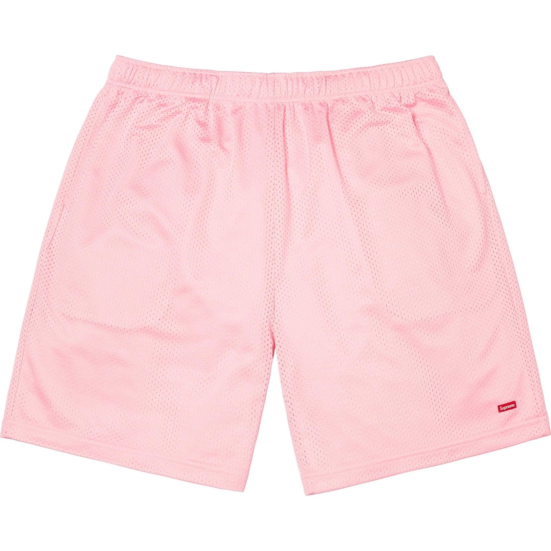Supreme Small Box Baggy Mesh Short (SS25) - Pink - $98