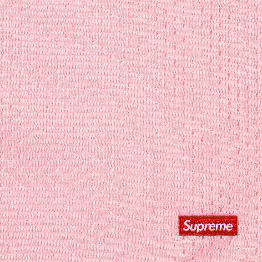 Supreme Small Box Baggy Mesh Short (SS25) - Pink - $98
