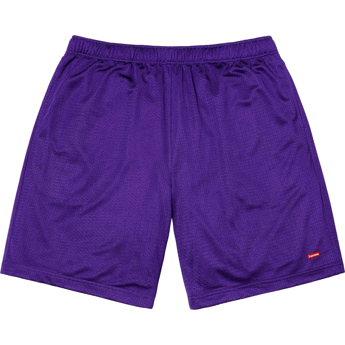 Supreme Small Box Baggy Mesh Short (SS25) - Purple - $98