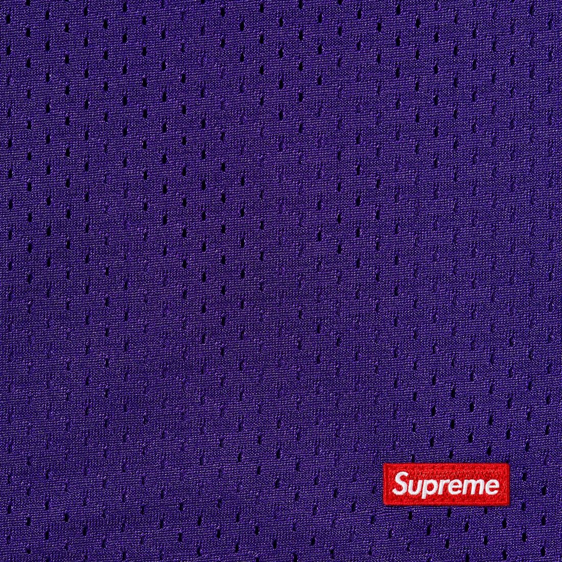 Supreme Small Box Baggy Mesh Short (SS25) - Purple - $98