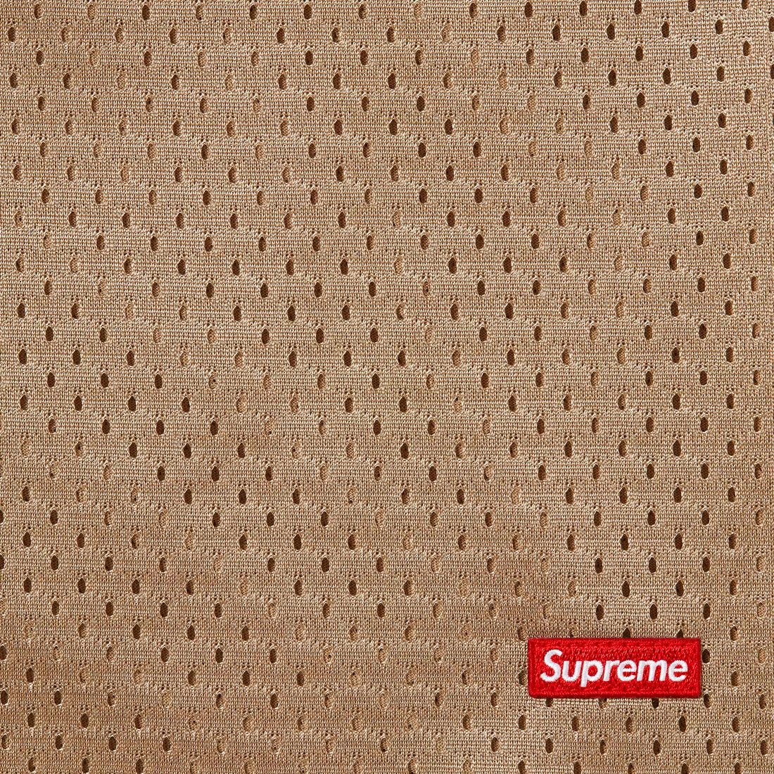 Supreme Small Box Baggy Mesh Short (SS25) - Tan - $98
