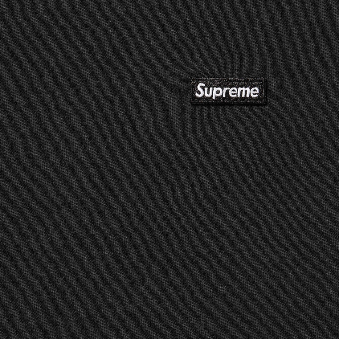 Supreme Small Box Tee (SS25) - Black - $60