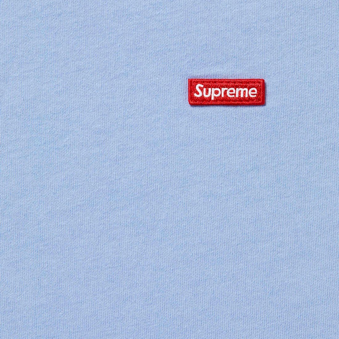 Supreme Small Box Tee (SS25) - Pale Blue - $60