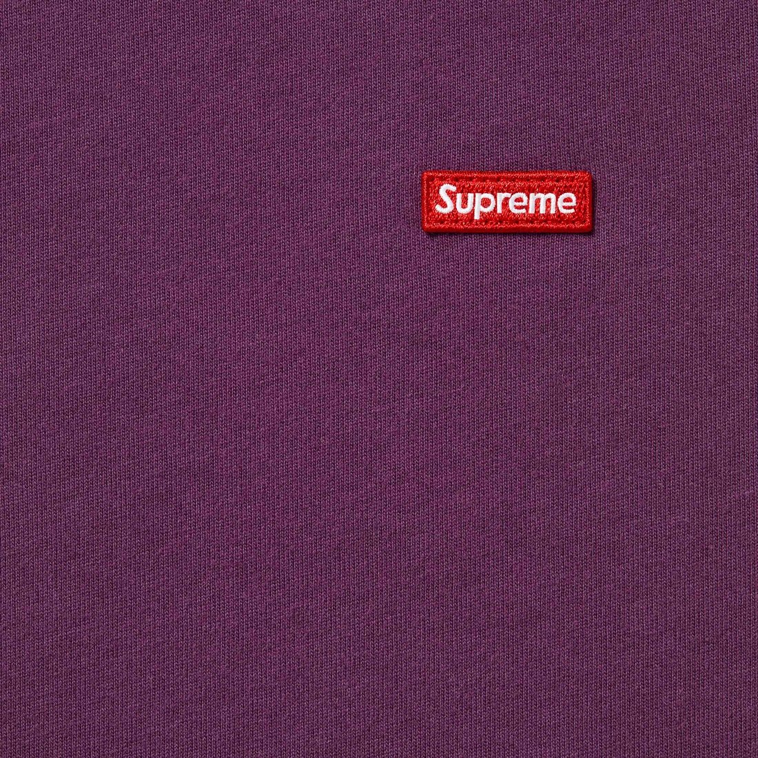 Supreme Small Box Tee (SS25) - Purple - $60