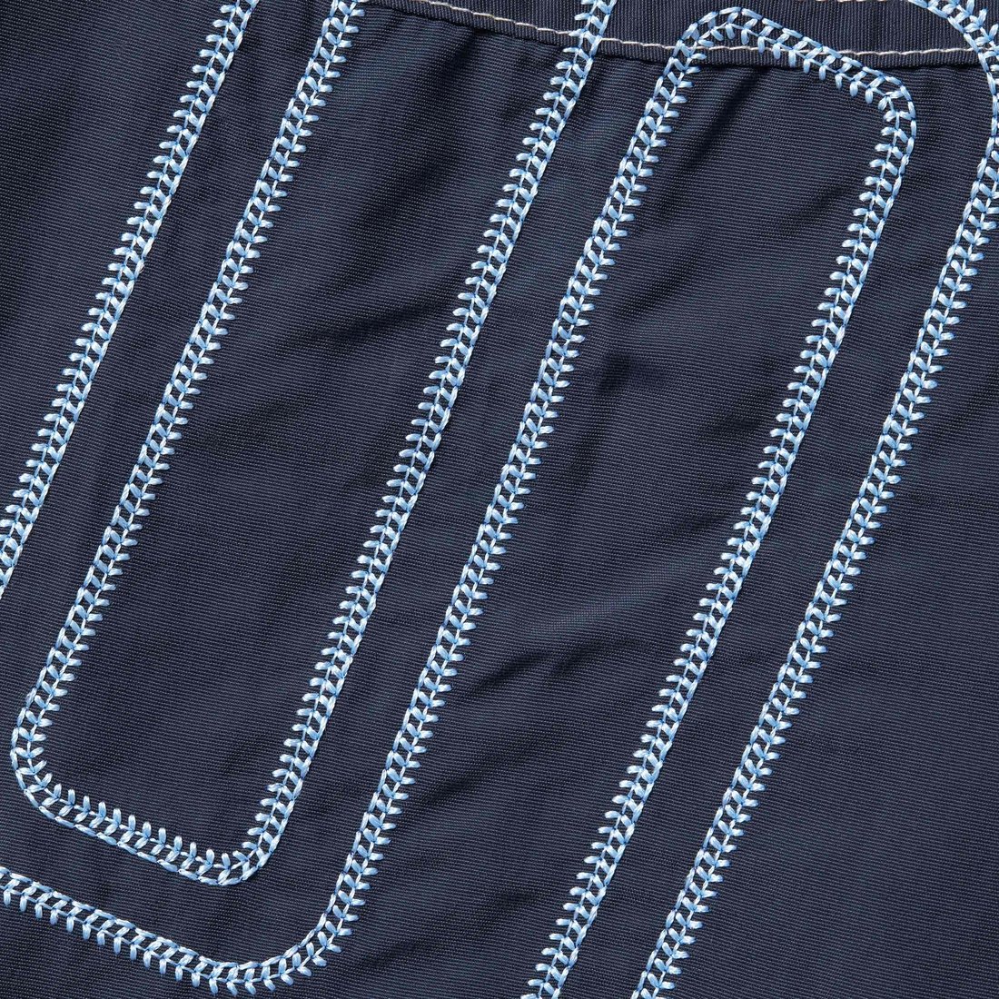 Supreme Spellout Embroidered Track Jacket (SS25) - Navy - $178