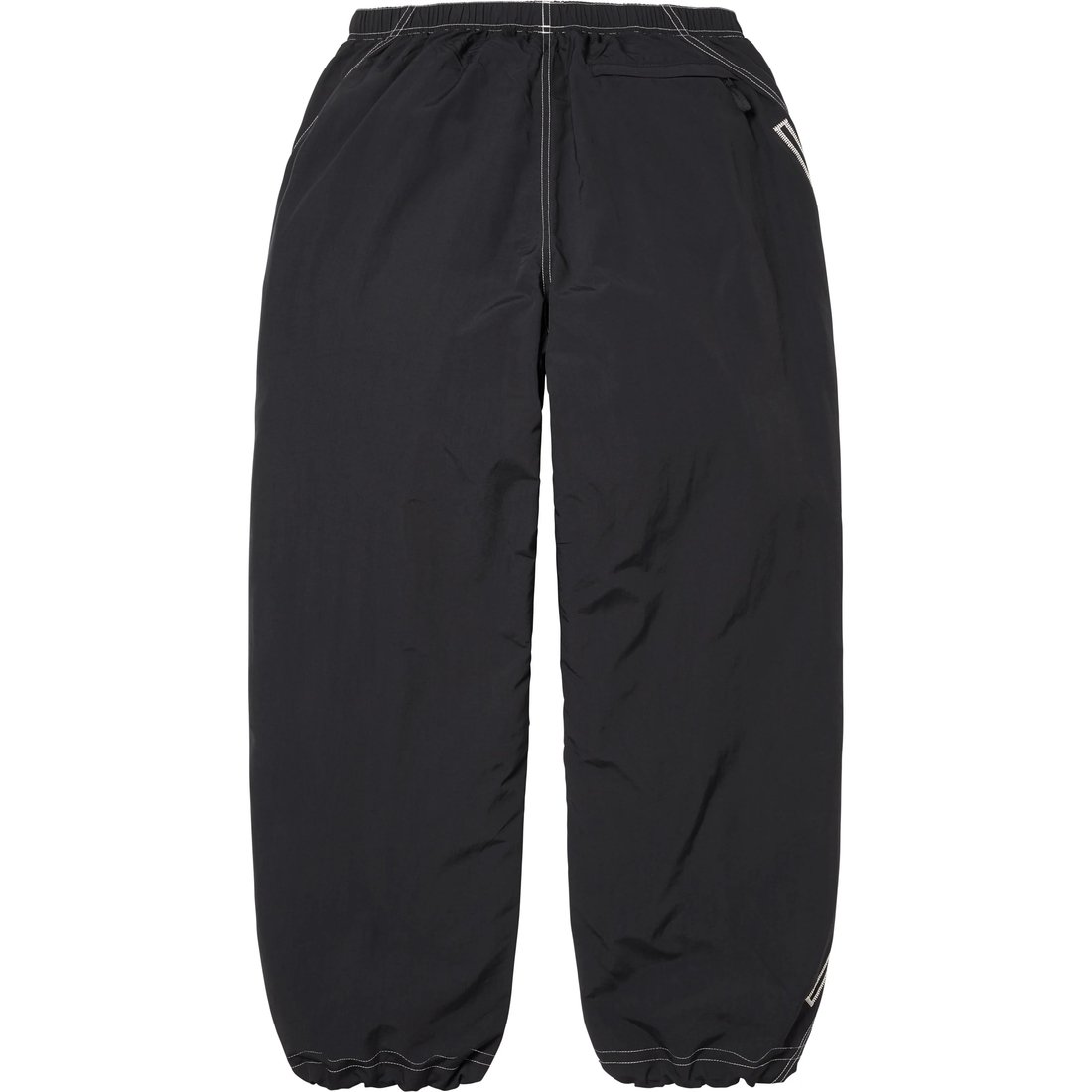 Supreme Spellout Embroidered Track Pant (SS25) - Black - $148
