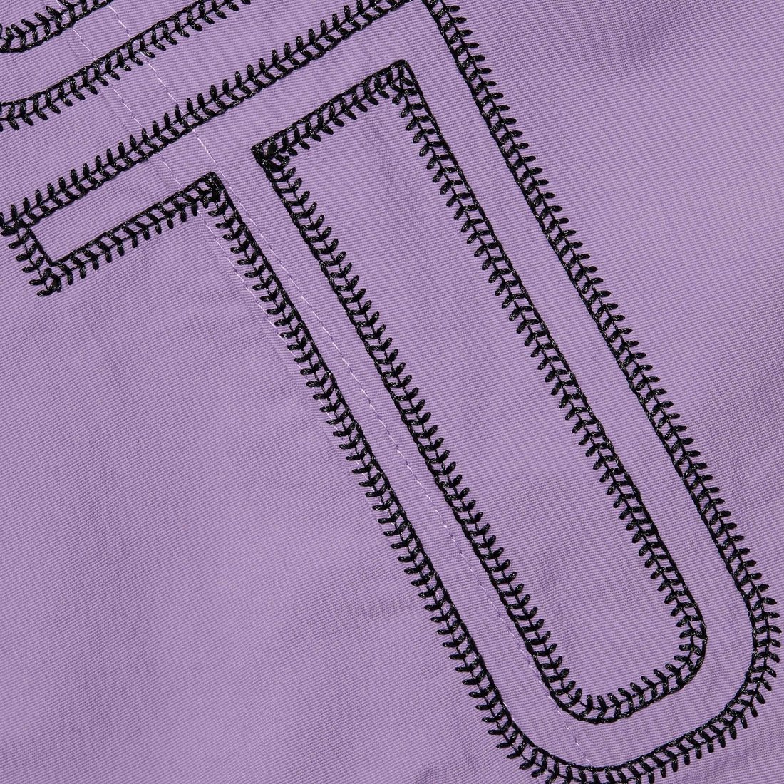Supreme Spellout Embroidered Track Pant (SS25) - Dusty Purple - $148