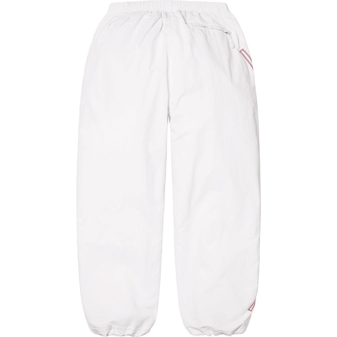 Supreme Spellout Embroidered Track Pant (SS25) - White - $148