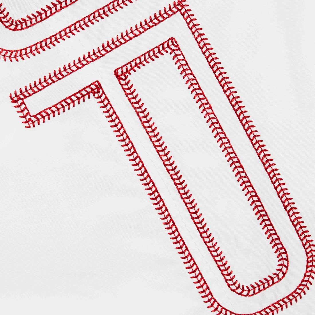 Supreme Spellout Embroidered Track Pant (SS25) - White - $148