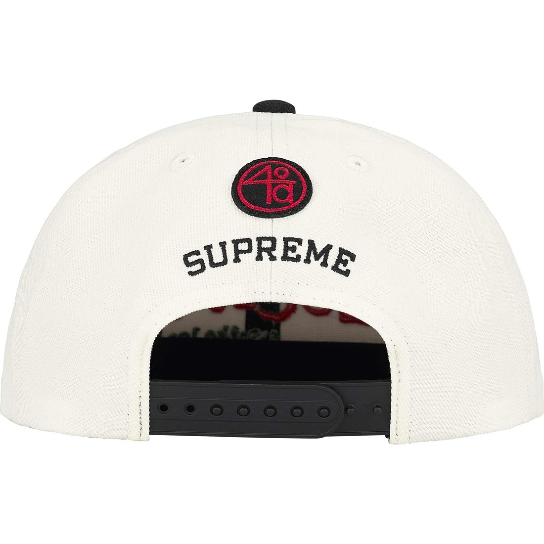 Supreme Supreme 40 Acres Clockers 6-Panel (SS25) - White - $48