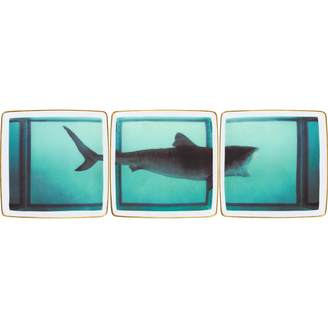 Supreme Supreme Damien Hirst Rosenthal Tray (Set of 3) (SS25) - Multicolor - $268