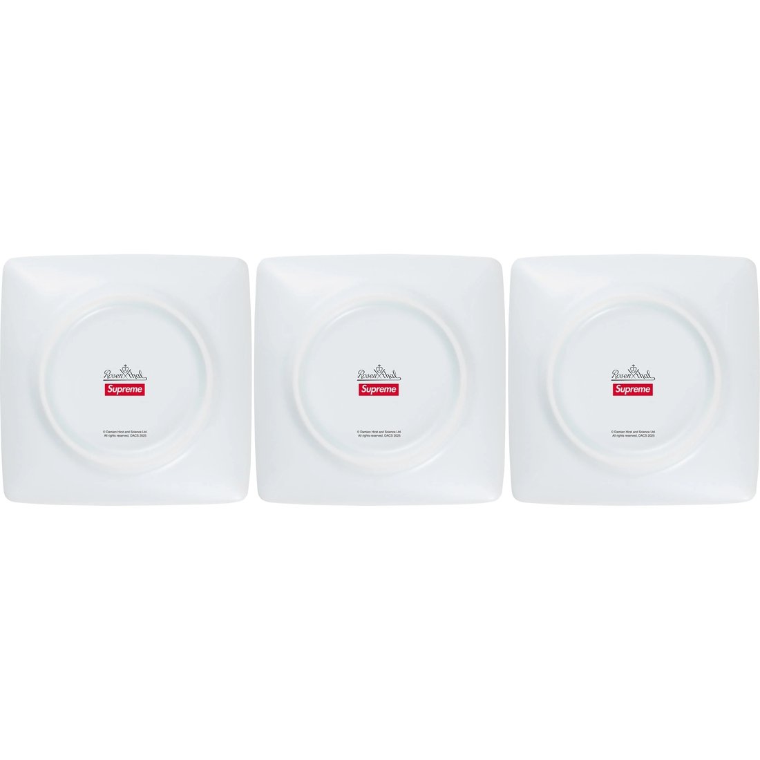 Supreme Supreme Damien Hirst Rosenthal Tray (Set of 3) (SS25) - Multicolor - $268