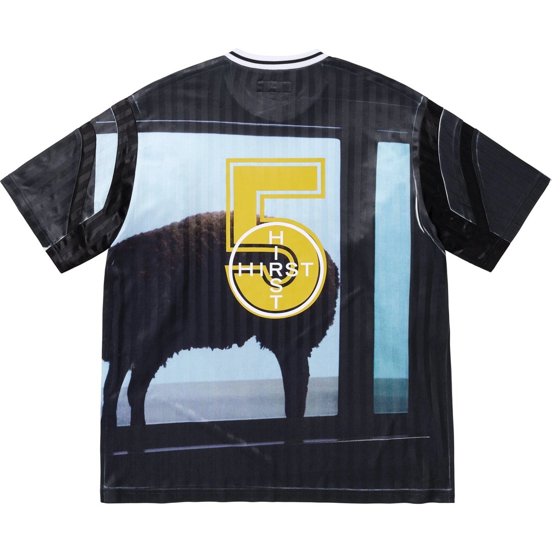 Supreme Supreme Damien Hirst Soccer Jersey (SS25) - Black - $128