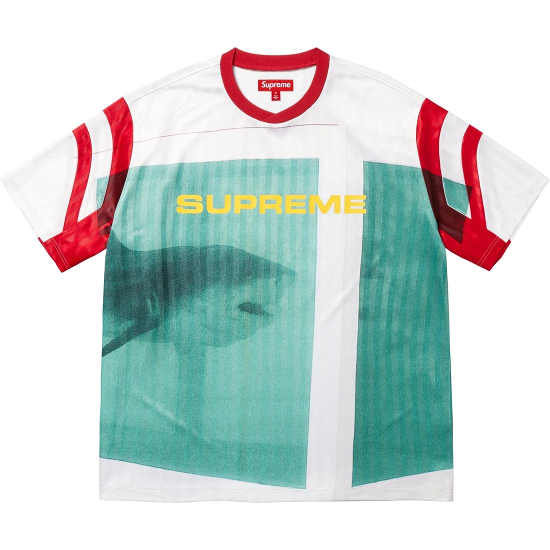 Supreme Supreme Damien Hirst Soccer Jersey (SS25) - White - $128
