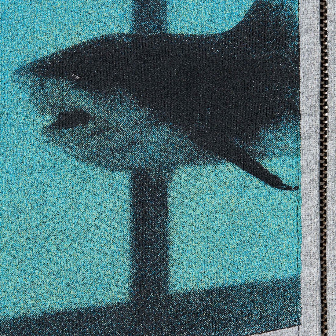Supreme Supreme Damien Hirst Zip Up Hooded Sweatshirt (SS25) - Black - $198