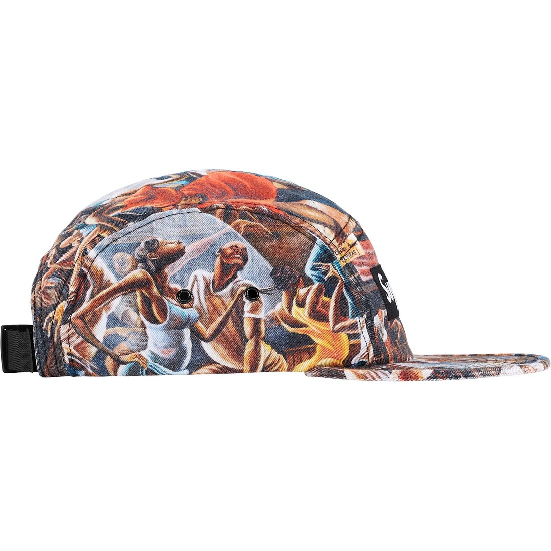 Supreme Supreme Ernie Barnes Camp Cap (SS25) - Multicolor - $66