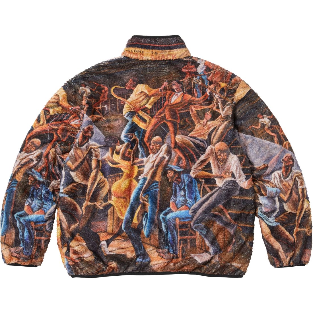 Supreme Supreme Ernie Barnes Fleece Jacket (SS25) - Multicolor - $348