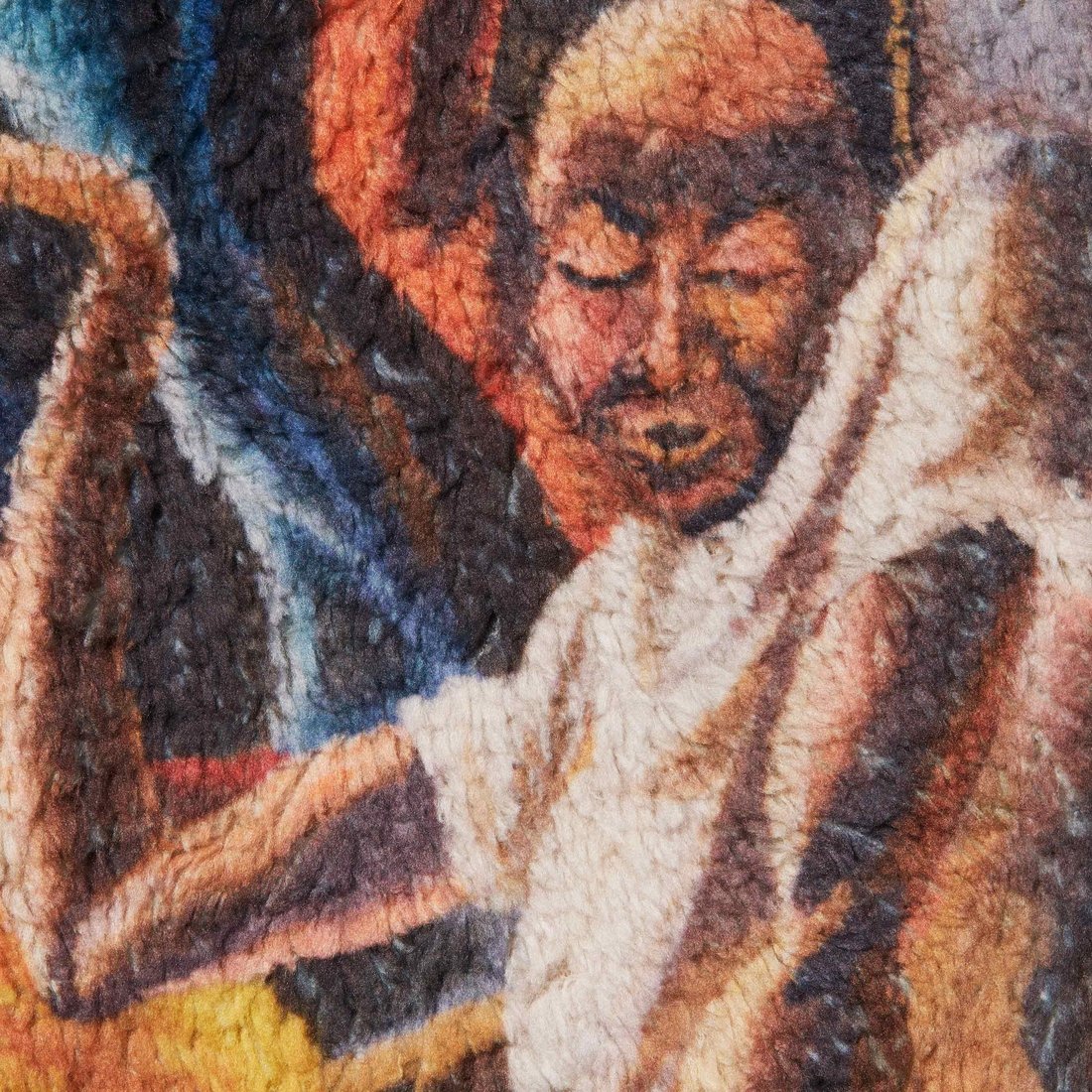 Supreme Supreme Ernie Barnes Fleece Jacket (SS25) - Multicolor - $348