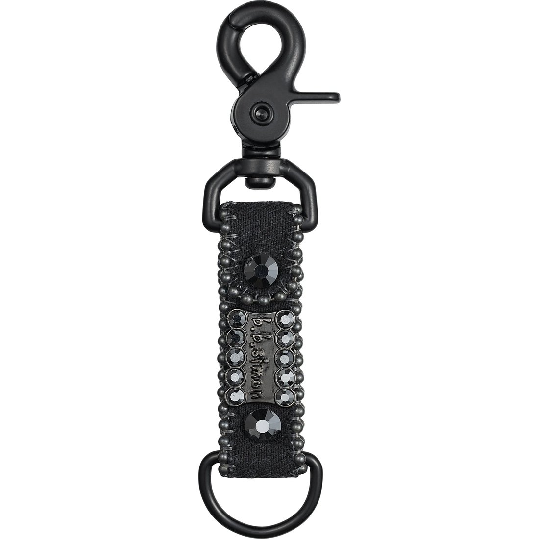 Supreme Supreme b.b. Simon Denim Keychain (SS25) - Black - $68